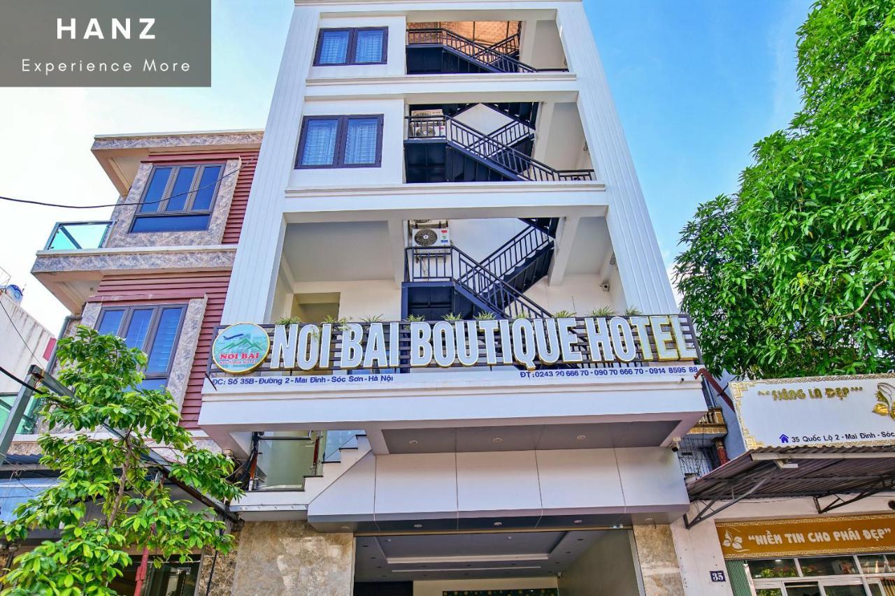 Hanz Noi Bai Airport Boutique Hotel Hanoi Buitenkant foto